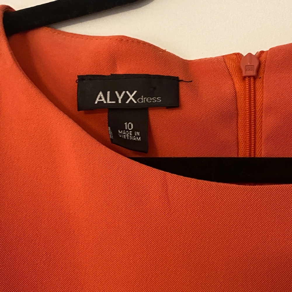 Alyx Bold Orange Dress